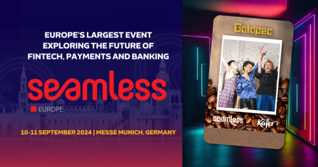 Coffee card photobooth and discount at Seamless Europe 2024