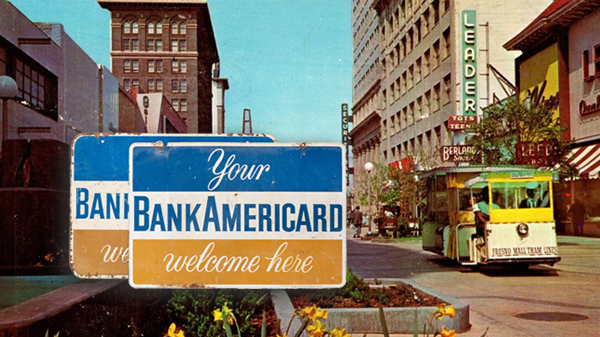 BankAmericard in Fresno - Visa card start place