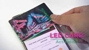 LED Card activation