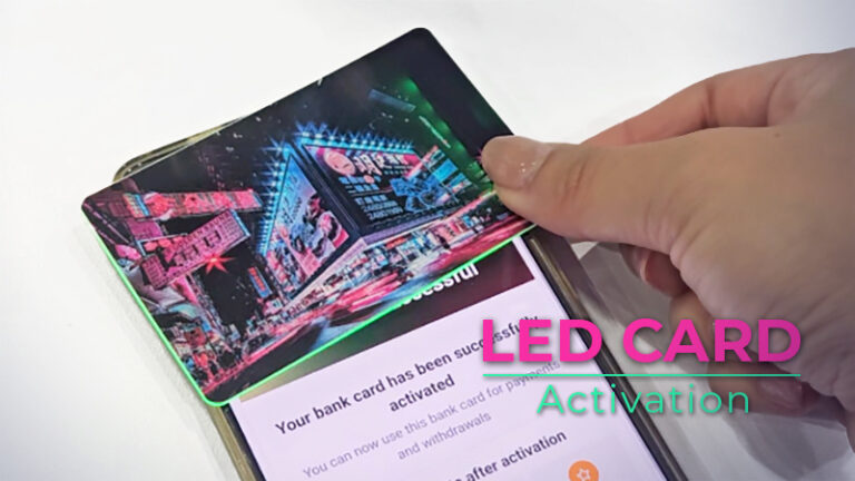 LED Card activation